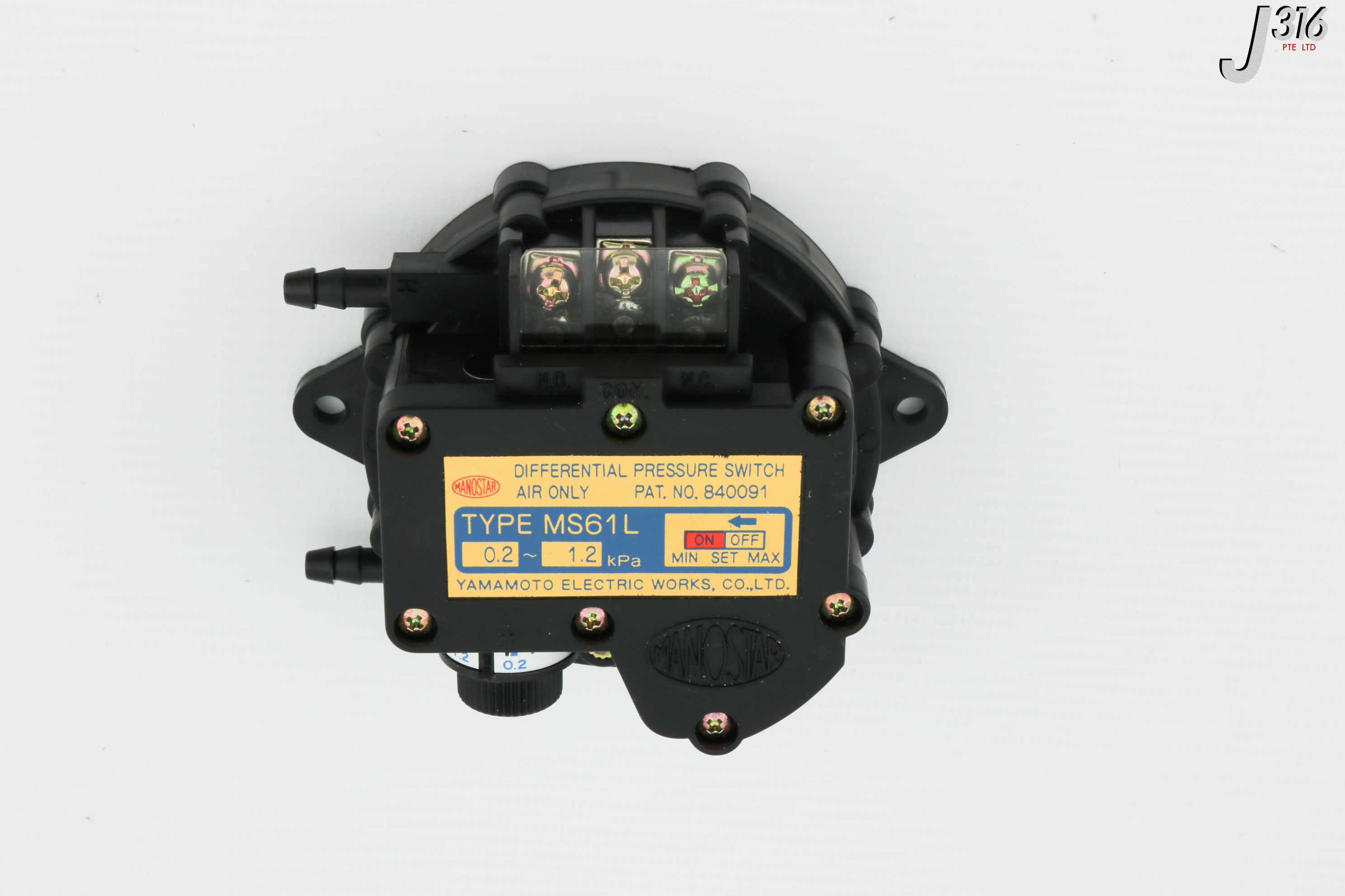 マニュアルセット 29302 MANOSTAR DIFFERENTIAL PRESSURE SWITCH, 0.2~1.2 kPa MS61L | eBay